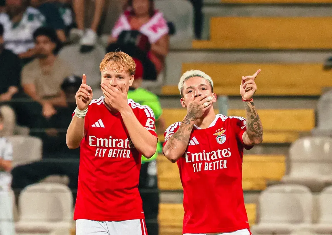 Benfica goleia Moreirense em jogo em atraso